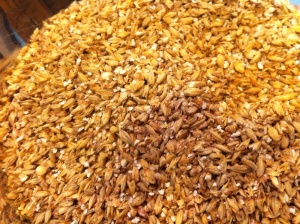 Grains are malted prior to sale and then cracked at the time of sale